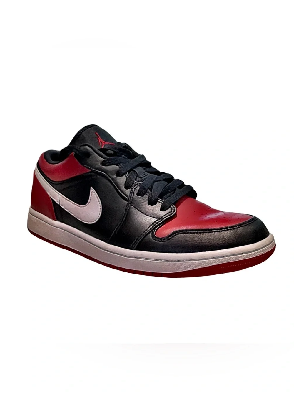 Nike Air Jordan 1 Low Alternate Bred Toe | Black, Red | Men’s Size 9